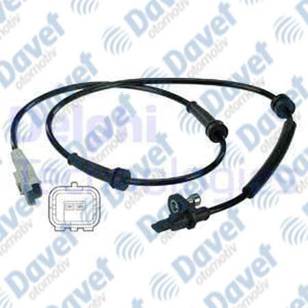 DELPHI SS20402 Abs Hiz Sensoru Arka Peugeot Partner Citroen C4 Berlingo 06-